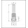 JSO Aufnahmedorn d1=8mm / S=6mm, m. AL 16/20mm  und RINGSATZ - 24191-0-08020-R