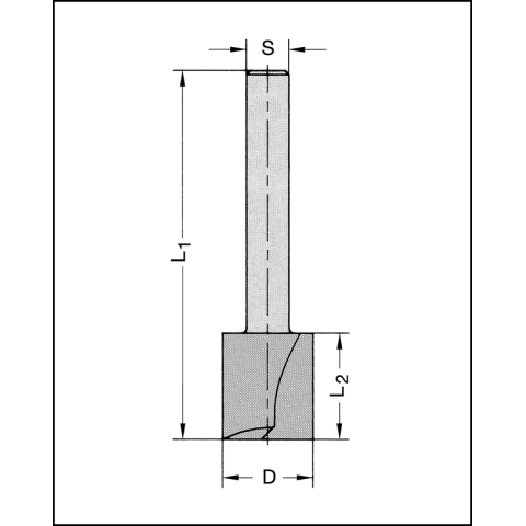 JSO Nutfr&auml;ser Z2 HS 10x20mm S=8mm - 24243-4-10060-R