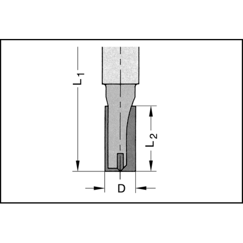 JSO Profilfr&auml;ser Z2 HW D=24mm, l=10mm / GL=60mm /...