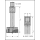 JSO Beschlagbohrer HW M10 20mm, L2=63mm  L1=78mm RECHTS - 30390-5-20000-R
