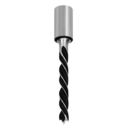 JSO 8mm Dübellochbohrer HSS 8x43/70mm S10x20 links mit Rückenführung