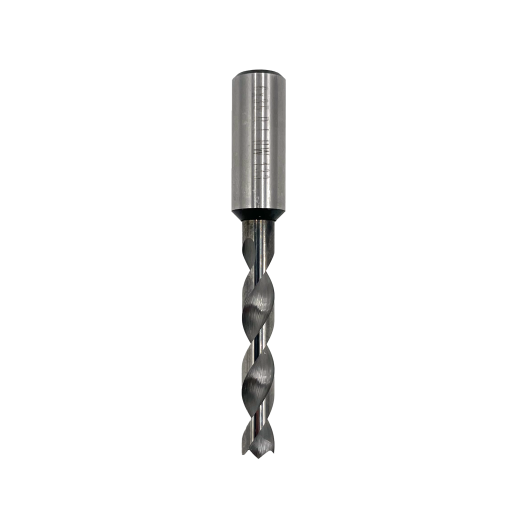 JSO 5mm Dübellochbohrer VHW 5x27/57,5mm S10x25 links