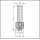 JSO Senker HS 3mm S=10x30mm