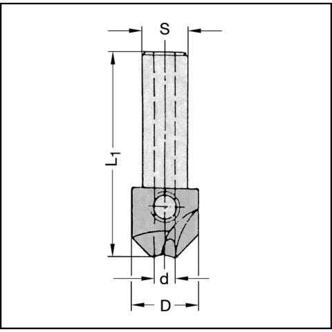 JSO Senker HS 4mm S=10x30mm - 30755-4-04000-R