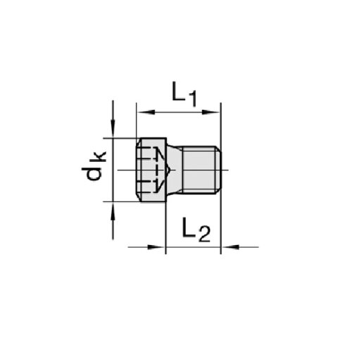JSO M2,5x4 Torx-Rundkopfschraube T8 - 39080-0-25401-R