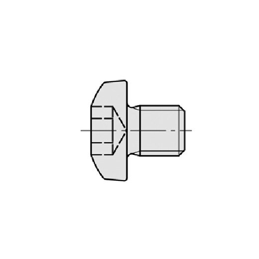 JSO M3,5x4 Torx-Rundkopfschraube T15