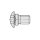 JSO M4x6 Torx-Rundkopfschraube T15 mit Bund - 39081-0-04006-R