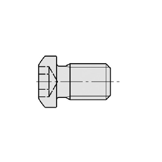 JSO M4x4,8 Torx-Rundkopfschraube T15