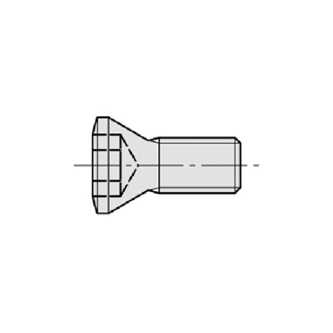 JSO M3x2 60&deg; Torx-Senkkopfschraube T9 - 39084-0-03055-R