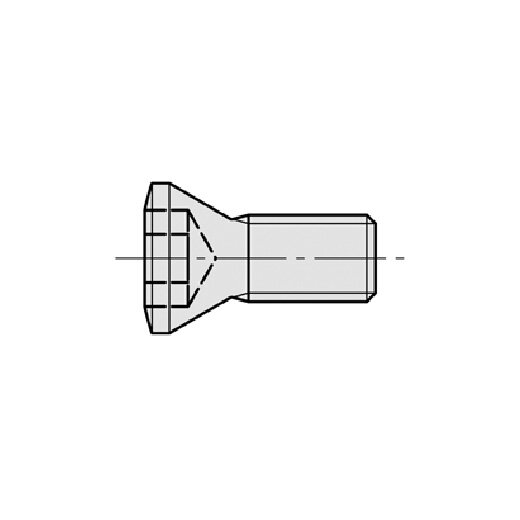 JSO M3x4 60° Torx-Senkkopfschraube T9 - 39084-0-03089-R