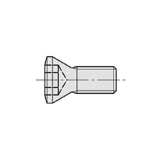 JSO M3x4 60° Torx-Senkkopfschraube T9