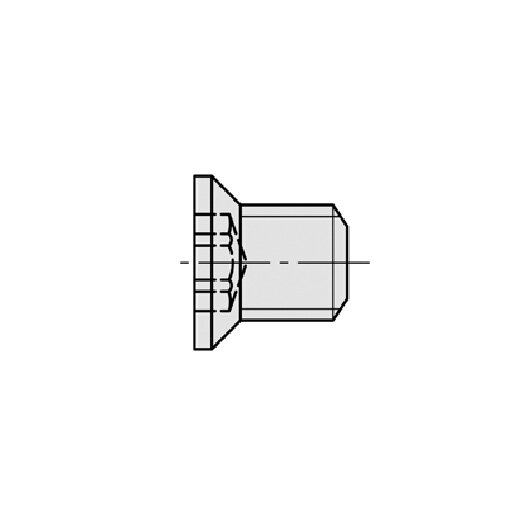 JSO M4x0,5x2,0 90° Torx-Senkkopfschraube T9