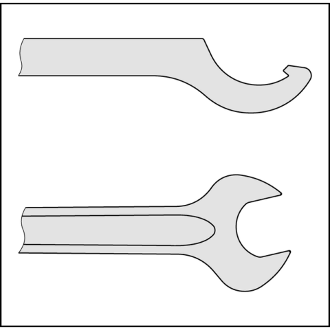 JSO Sechskantschlüssel m.Quergriff SW 3x100, SW 3 x 100 - 39140-0-00301-0