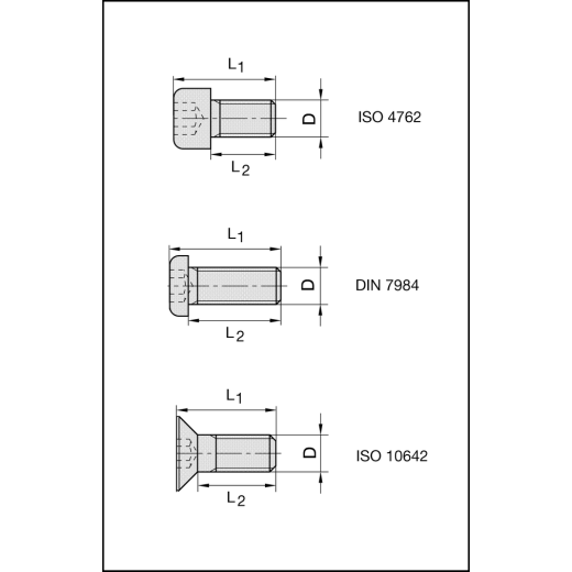 JSO SPANNSCHRAUBE M6x8 ISO 4762 - 39165-0-06008-R