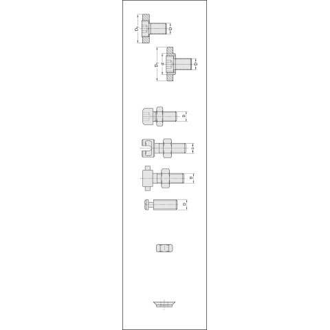 JSO Verriegelungsschraube M8x25 | für HYDROFUTTER 21016