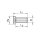JSO M8x25 Zylinderschraube mit niedrigem Kopf SW5 - Innensechskant - 39265-0-08025-R