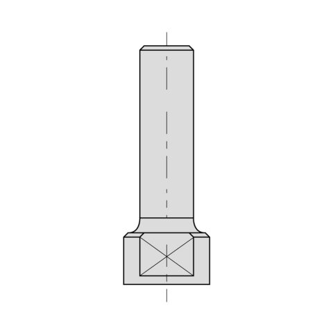 JSO Wechselschaft S=12x60mm f&uuml;r L1=85mm | S=12x60mm...