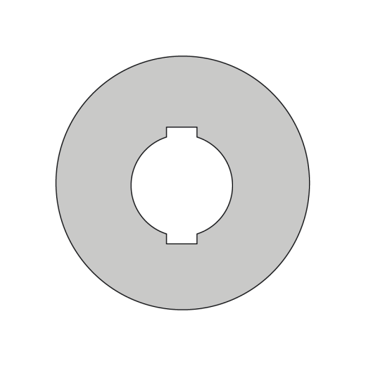 JSO Zwischenring 60x10,0x30mm, mit DKN 8x2,0mm - 39541-0-10000-1