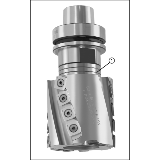 JSO WP-Spiralmesserkopf 80x80x30mm KN | Z2+V2 / neg. Drall