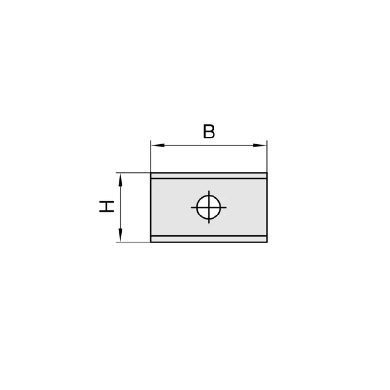 JSO HW-Wendemesser 15x12x1.5mm HW01 Z2 1-Loch
