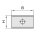 JSO HW-Wendemesser 100x13x2.2mm HW04 Z2 2-Loch