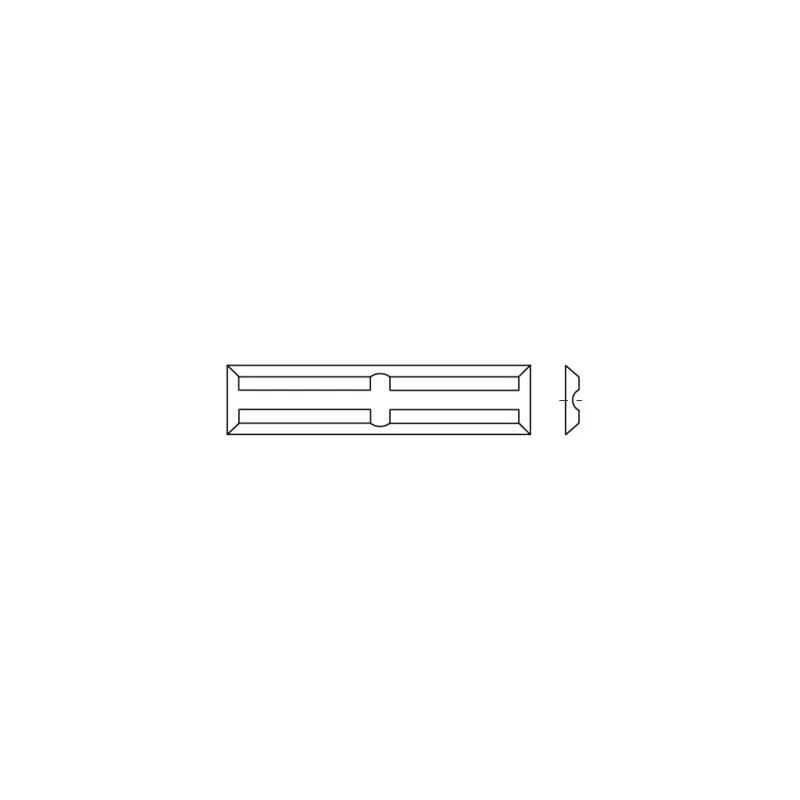JSO HW Mini-Wendemesser 25x5,50x1,10mm HW 03 mit...