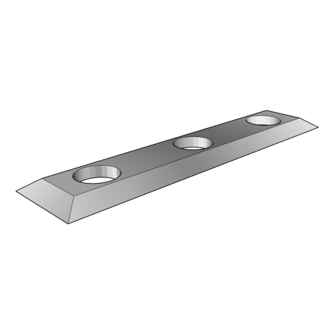 JSO Wendemesser HW01 4-S 50x12x1,7mm,...