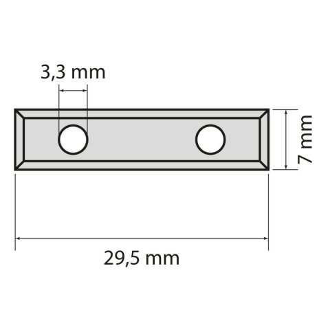 JSO HW-Wendemesser HW02 29,5x7x1,5mm, zu...