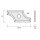 JSO Viertelstabmesser HW-WP R=8mm, 26x12,5x1,5mm - 72140-6-00008-0