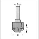 JSO HW-Profil-Wendemesser 26x12,5x1,5mm