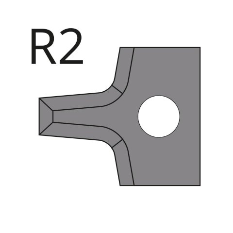 JSO HW-Abrundmesser R=2mm, zu Nr. 22160/64410 -...