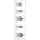JSO HW-Fasemesser 45°  zu Nr. 64410 Gr.2, 22 x 21 x 2 mm, zur Nr. 64410 - 72434-6-20045-0