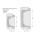 JSO Wechselmesser HW02 60x41x2mm, einseitig profiliert - 72485-6-60411-R