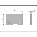 JSO Blankett HW04 40,6x28,2x1,5mm | zu LEUCO-Superprofiler
