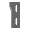 JSO HW-Wechselmesser 40x20,8x2,2mm | ZU NR. 22510