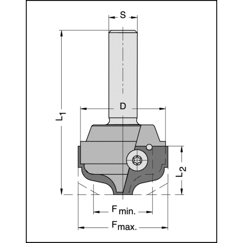 JSO Blankett HW01 22x19x2mm, zu RAPIDO STIRNPROFILER - 72543-6-22010-R