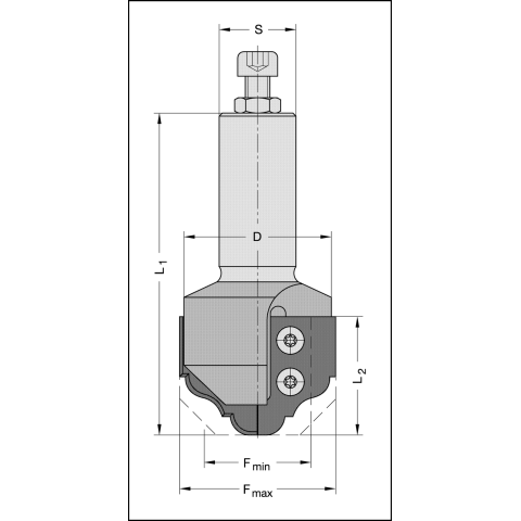 JSO Blankett HW04 40x25,5x2mm, zu RAPIDO STIRNPROFILER - 72545-6-40100-R