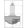 JSO Profilmesser HW02 30x30x2mm | ZU RAPIDO STIRNPROFILER 22547
