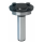 JSO Fräsdorn d=22x4mm  S=16x65 mm m.E. L1= 90mm mit 4 SENKKOPFSCHRAUBEN