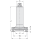 JSO Fräsdorn d=22x4mm  S=16x65 mm m.E. L1= 90mm mit 4 SENKKOPFSCHRAUBEN