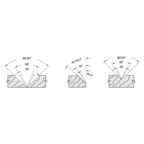 JSO WP-Fase-/Foldingfräser 60° HW Z1 D=41,5mm S=3/4"x55mm