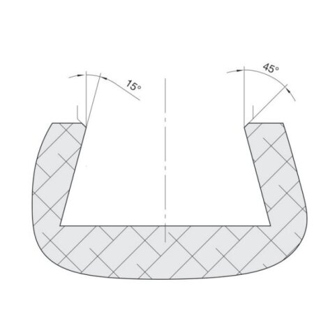 JSO WP-Schwalbenschwanzfr. Z3  D=60mm L. L2=38mm / L1=55mm - 22730-5-60001-L