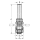 JSO Aufnahmedorn d1=6mm,S=6mm m.ANLAUFLAGER