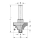 JSO Viertelstabfräser Z2 HW 20mm R 4mm m.AL HANDVORSCHUB - 24601-5-20040-R