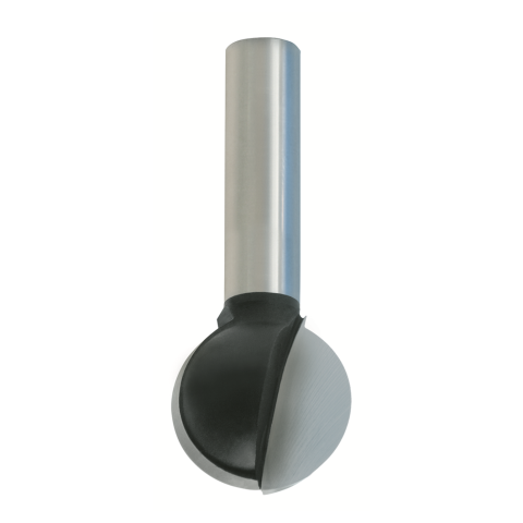 JSO HW-Kugelfräser Z2, D=12,7mm R=6,35mm, L1=45mm,...