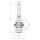 JSO Spitzkantenfräser Z2 HW 25,4x12,7mm, S=10mm - 24815-5-25400-R