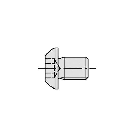 JSO M3x3,3 Torx-Rundkopfschraube T9 - 39081-0-03033-R
