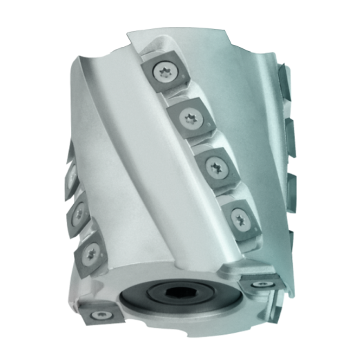 JSO WP-Spiralmesserkopf 80x80 / 86x30mm Z=2 + V=2 / neg. Drall