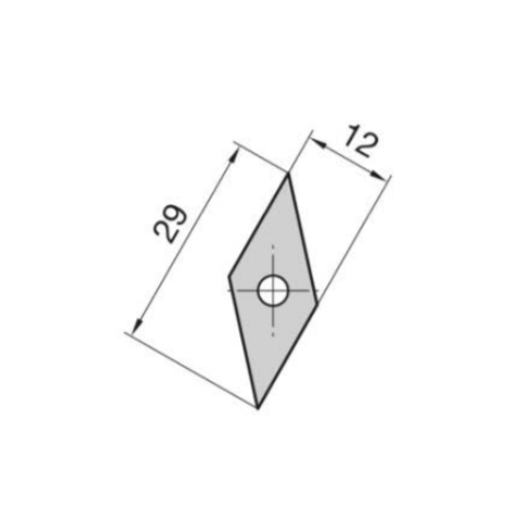 JSO HW-Wendemesser 29,16x12x1,5mm HW05 f&uuml;r...