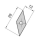 JSO HW-Wendemesser 29,16x12x1,5mm HW05 für WP-Ausspitzfräser 22180 - 72015-6-29160-R